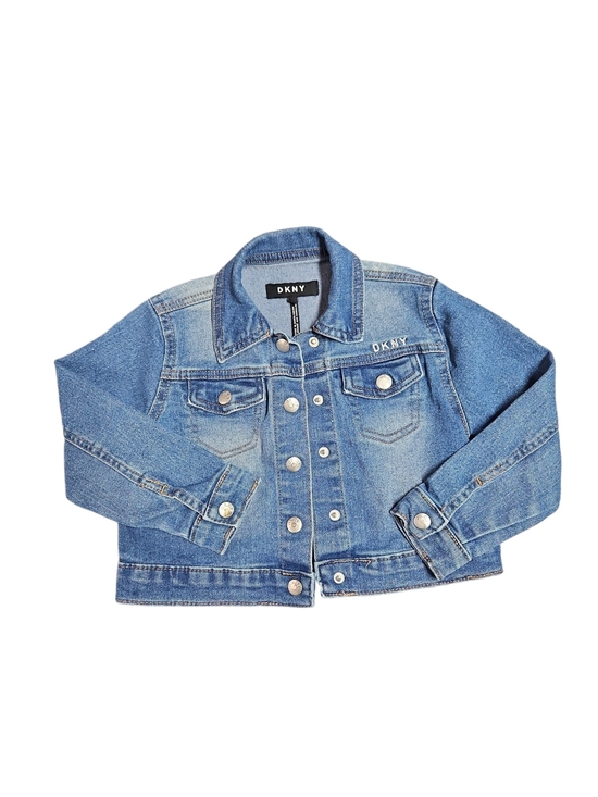 Dkny Other - DKNY Girl's Light Blue Denim Jacket Toddler Size 4 Snap Buttons